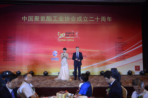 中国聚氨酯工业协会成立二十周年表彰庆祝大会圆满结束