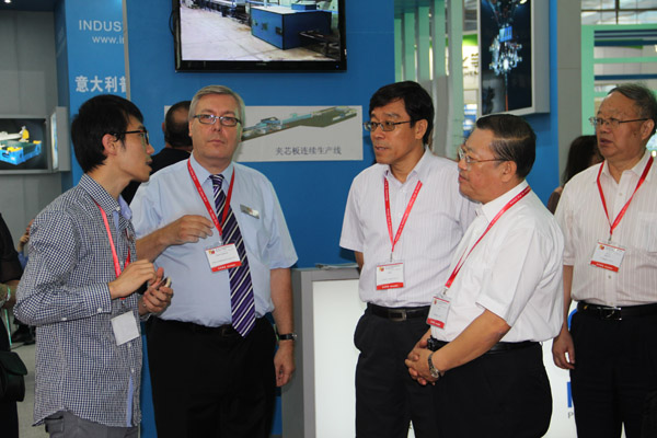 李志强理事长出席2012中国国际聚氨酯展